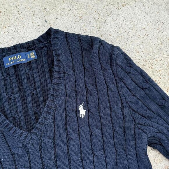 Navy blue ralph lauren sweater - Picture 4 of 7